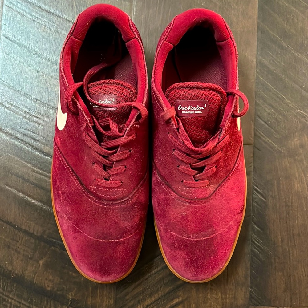 Nike SB, Eric Koston 2 red suede mens 11